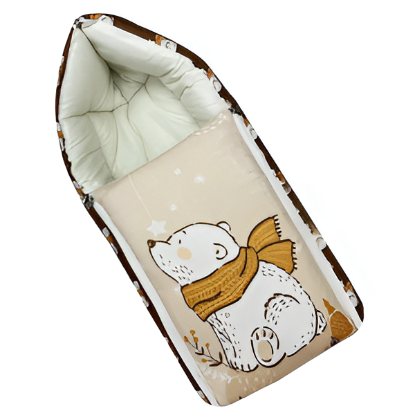 Baby Sleeping Bag – Soft Muslin Cotton Material for Newborns | Breathable, Lightweight & Cozy Swaddle Sack for Infant Sleep Comfort