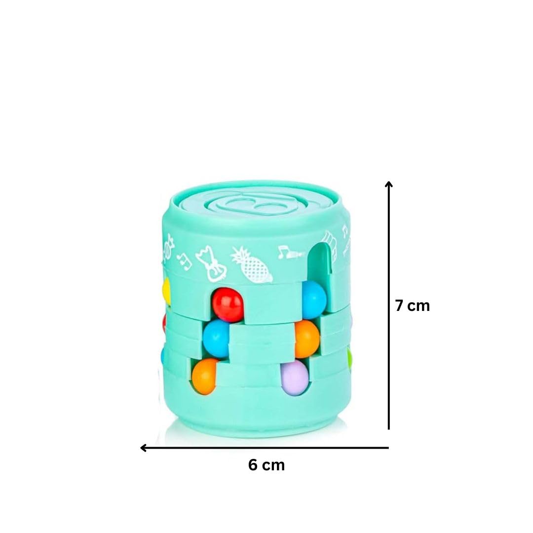Magic Bean Rotating Cube,Creative Educational Toy, Magic Beans, Stress Relief Bean for Kids