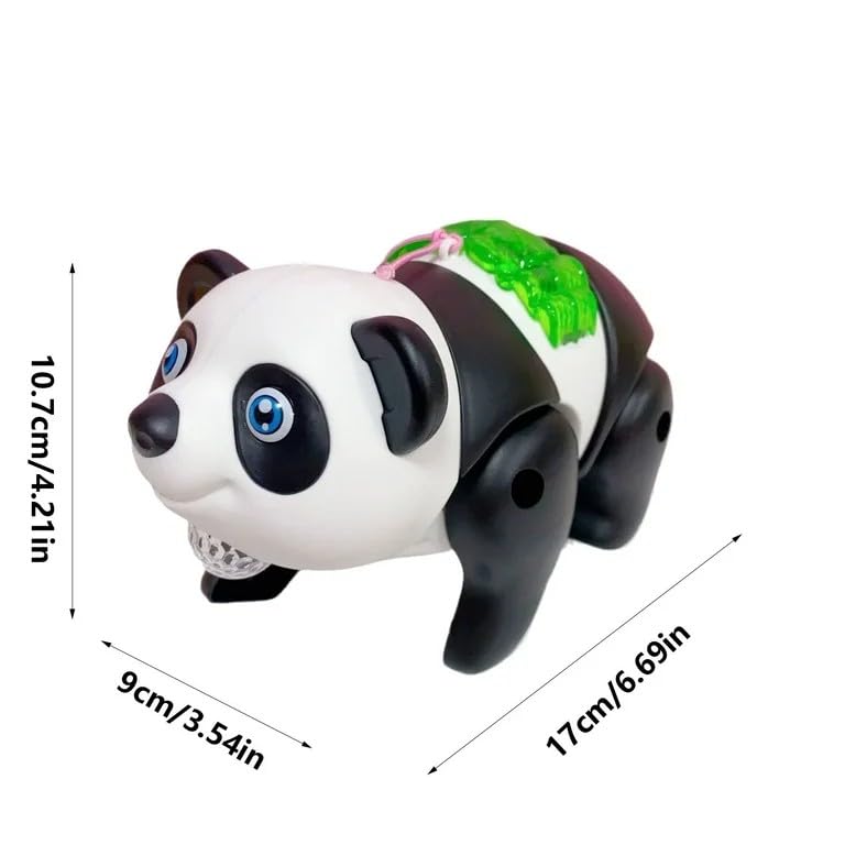 Walking Panda Toy Figure with Walking and Realistic Sound, Animal Figure Toy