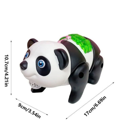 Walking Panda Toy Figure with Walking and Realistic Sound, Animal Figure Toy