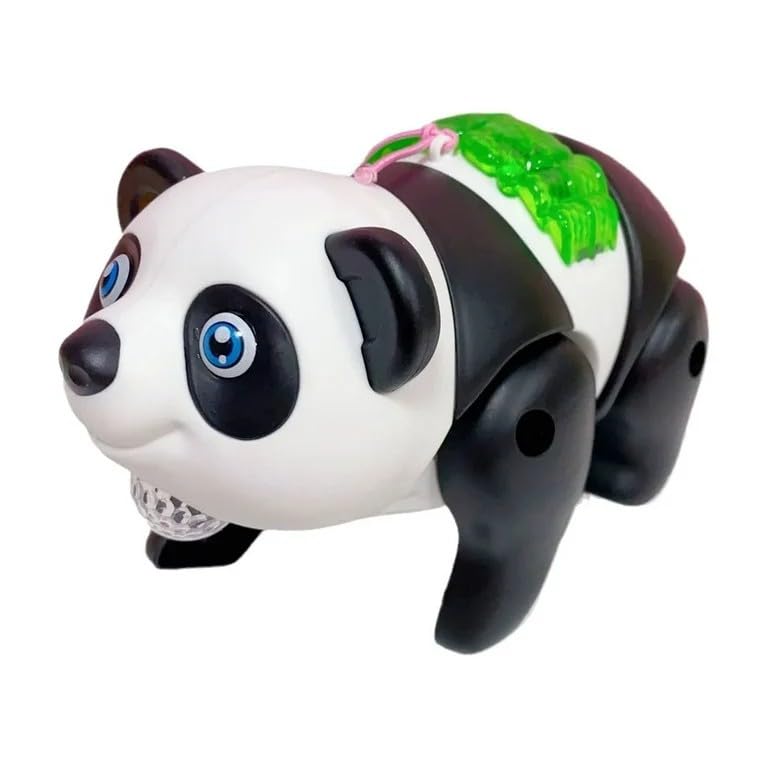 Walking Panda Toy Figure with Walking and Realistic Sound, Animal Figure Toy