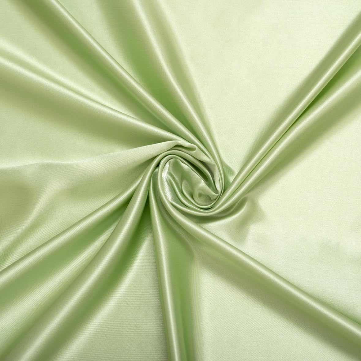 Plain Silky Shine Satin Solid Fabric Material for Fashion Design Stitching Multiple Use - 44" Hight