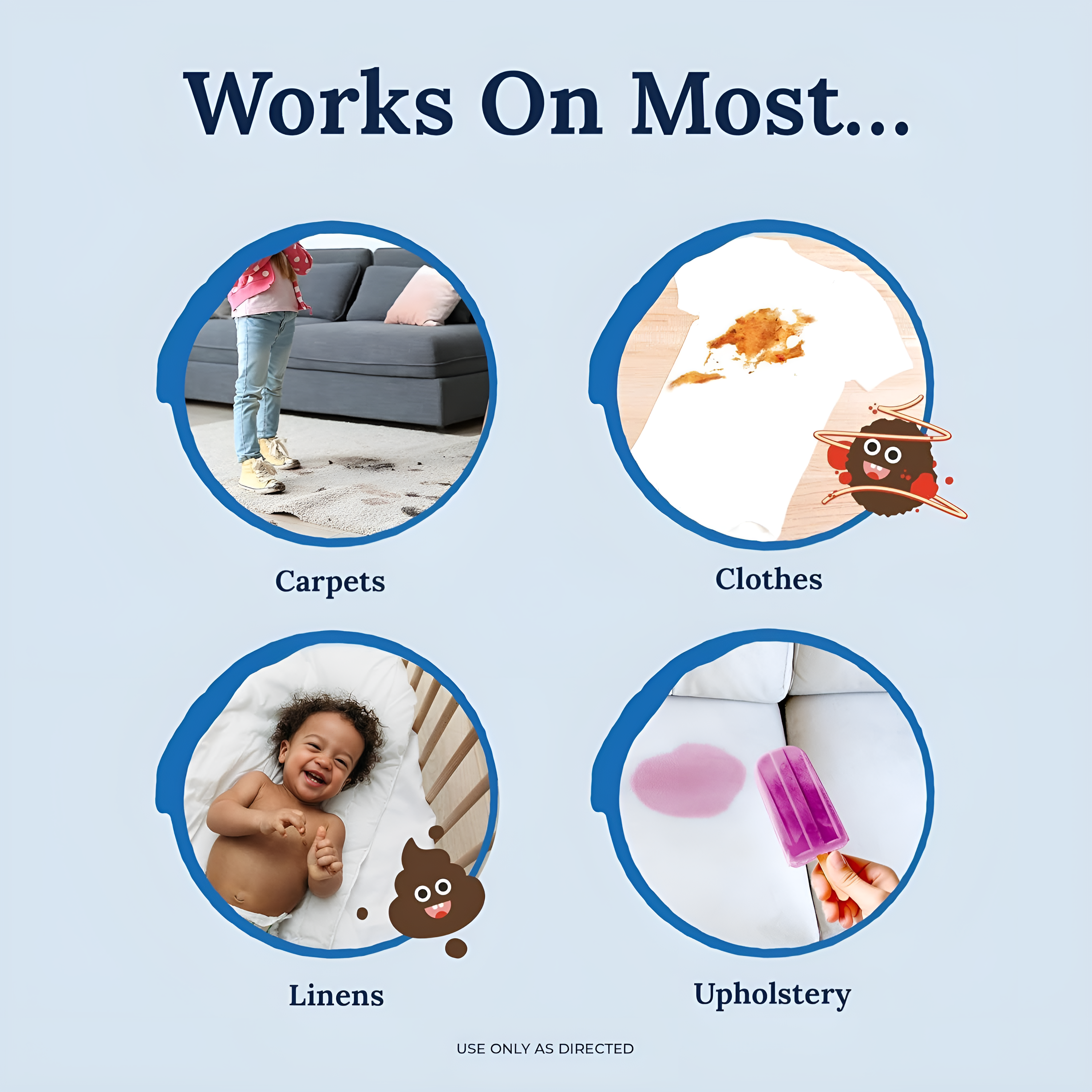 Cloth Stain Remover – Fast-Acting & Fabric-Safe Formula