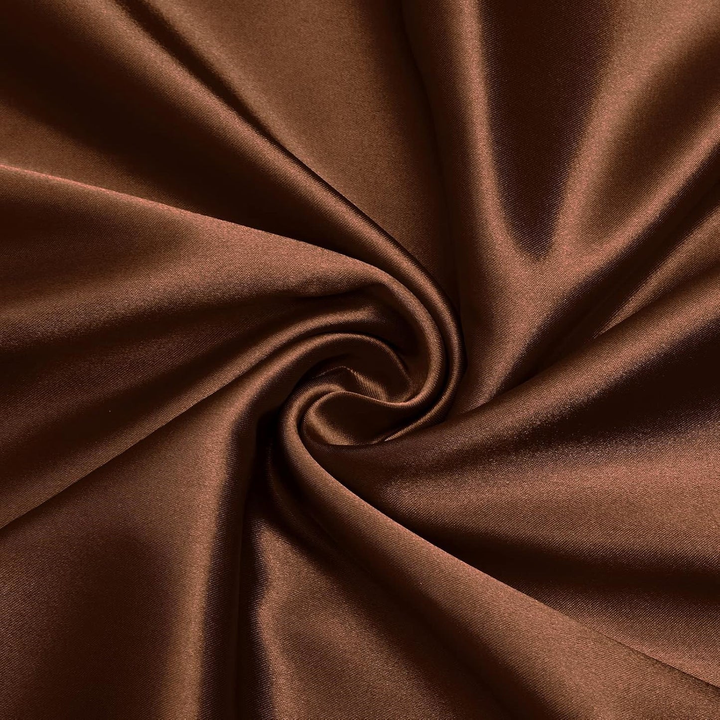 Plain Silky Shine Satin Solid Fabric Material for Fashion Design Stitching Multiple Use - 44" Hight