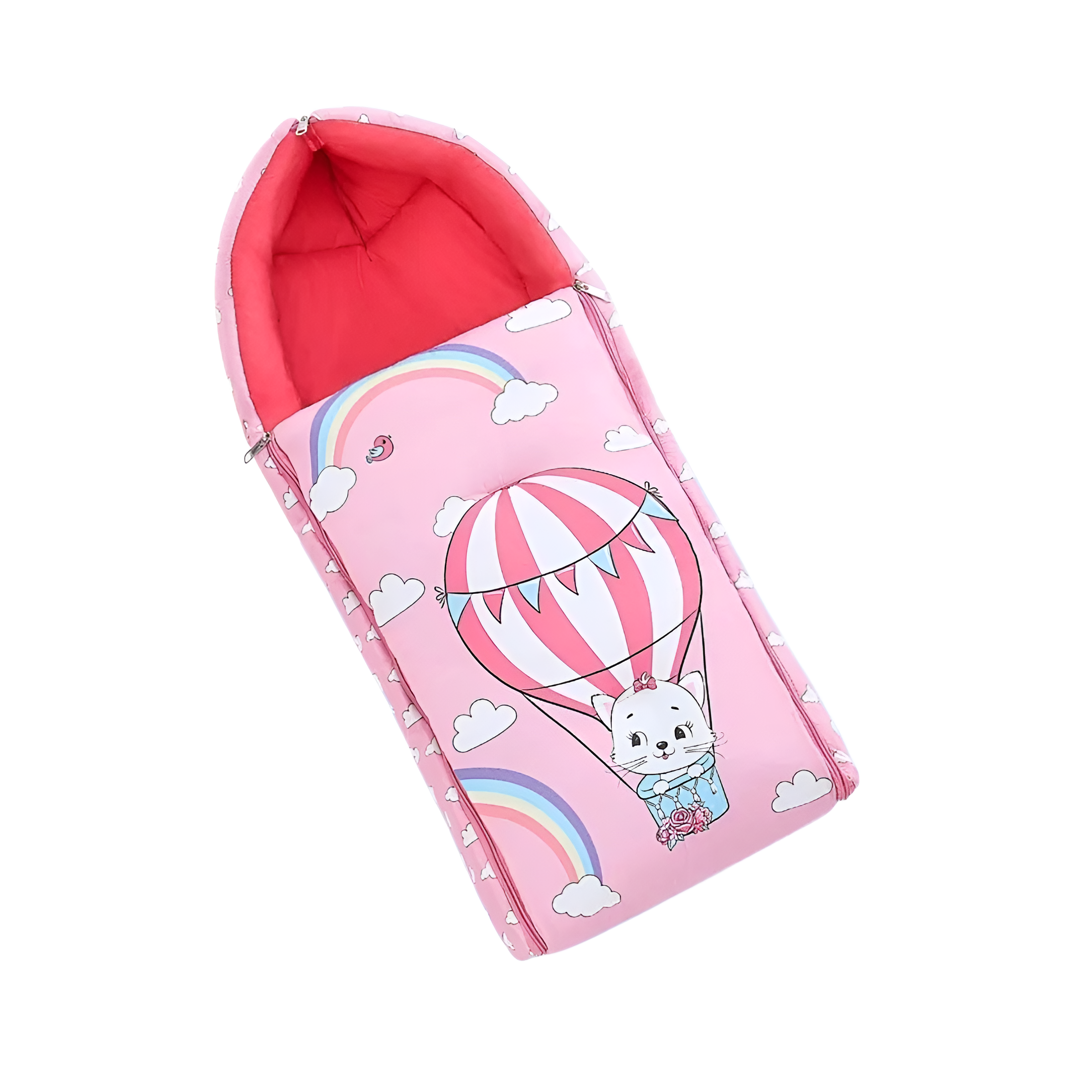 Baby Sleeping Bag – Soft Muslin Cotton Material for Newborns | Breathable, Lightweight & Cozy Swaddle Sack for Infant Sleep Comfort